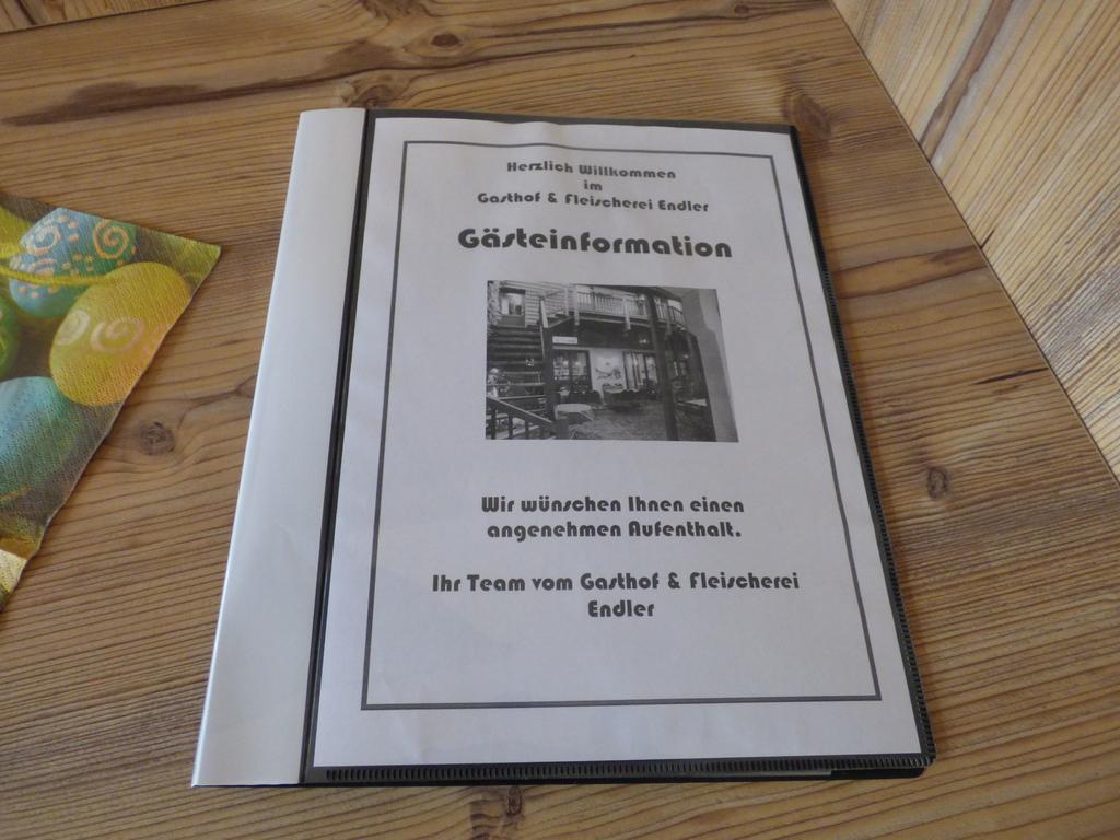 Gasthof & Fleischerei Endler Rheinsberg Kamer foto